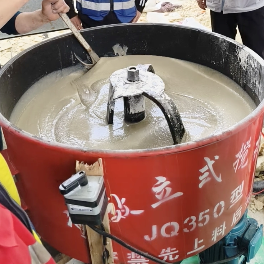 秦安汽轮机余热压缩机导热油设备底座耐高温环氧树脂灌浆料